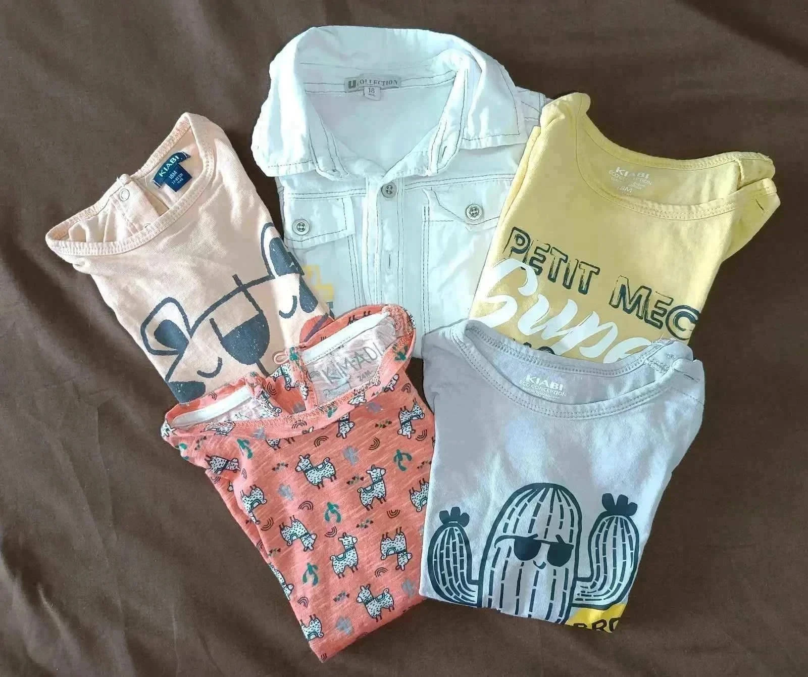 Lot 5 t-shirts (18-24 maanden) – photo 11